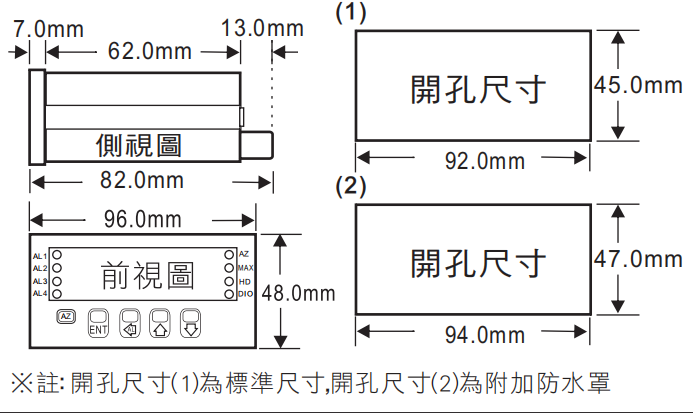 尺寸